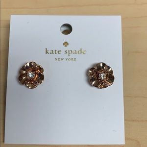 Kate Spade Shine On Flower Stud Earrings
